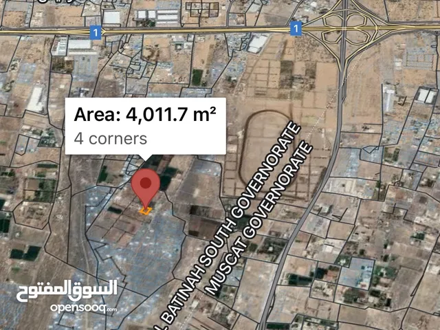لعشاق الاستثمار تملك ارضك الزراعية مع سحر على بعد 5د من ولاية السيب بمساحة عملاقة وبتصاريح وحدة بناء