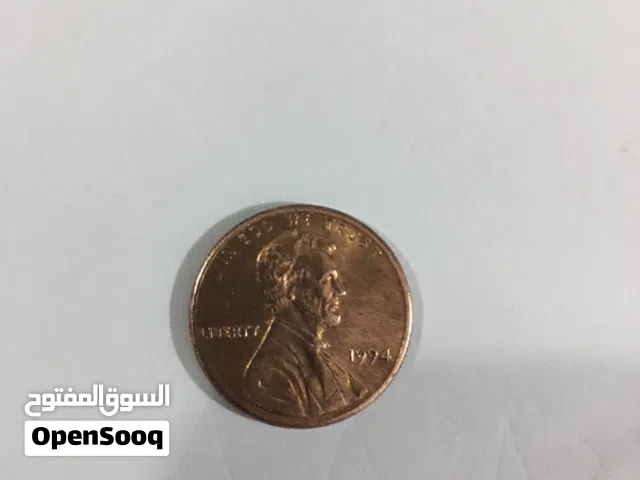 عملة اصلية امريكيه 1 سنت فرانكلين الامريكى سعر خيالي للسرعة البيع بادر بالتواصل معنا