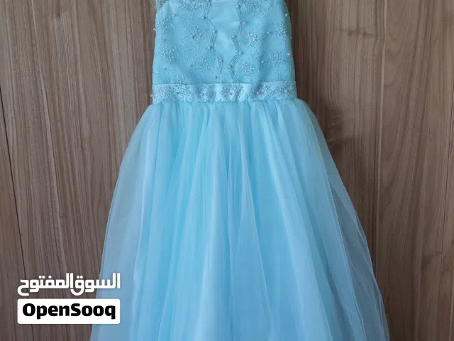 فستان بناتي ازرق فاتح
