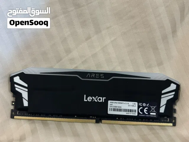 Lexar ARES RGB 16GB DDR4 3600MHz CL18 Gaming RAM