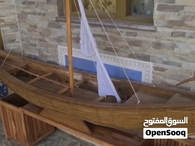 لنج خشب تحفه طول 2 متر مع ستاند خشب