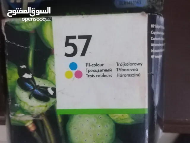 أحبار طابعات hp اصلية وجديده استخدام شخصي hp121+hp122+hp57+hp28