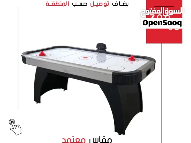 طاولة هوكي الأصلية بجودة عالية  تصميم أنيق وقوي للصالات والألعاب المنزلية