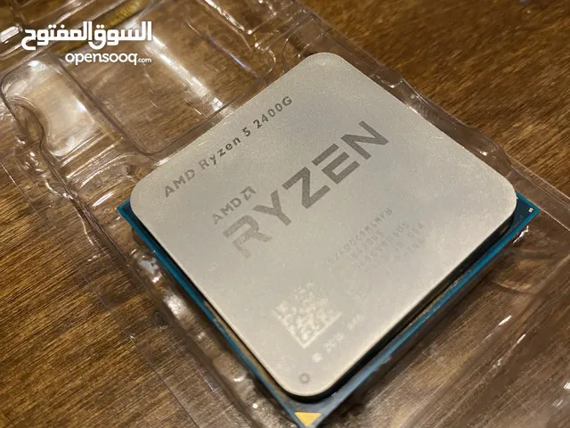 Ryzen 5 2400G with Radeon RX Vega 11 Graphics معالج مدمج بكرت شاشه