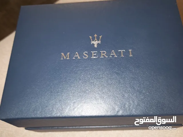 ساعات موزراتي بونزا جلد بني رجالي