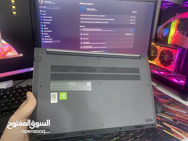 لاب توب لينوفو كور اي 7 جيل 11 قوي للالعاب والتصاميم والدراسه شبه وكاله