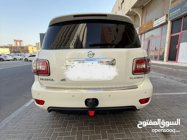 نيسان باترول بلاتينويم موديل 2016 مكينة صغيرة 5.6 فل مواصفات بحالة الوكالة افحص وتاكد