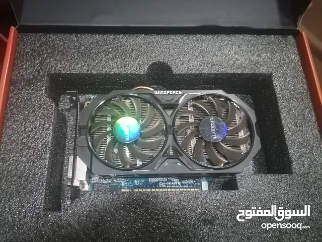 كرت شاشة Gtx 750 Ti Gigabyte windforce 2 Giga