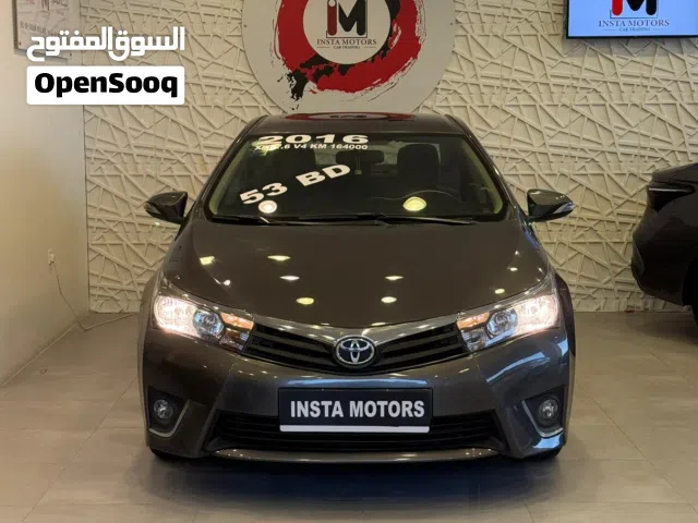 TOYOTA COROLLA XLI 2016