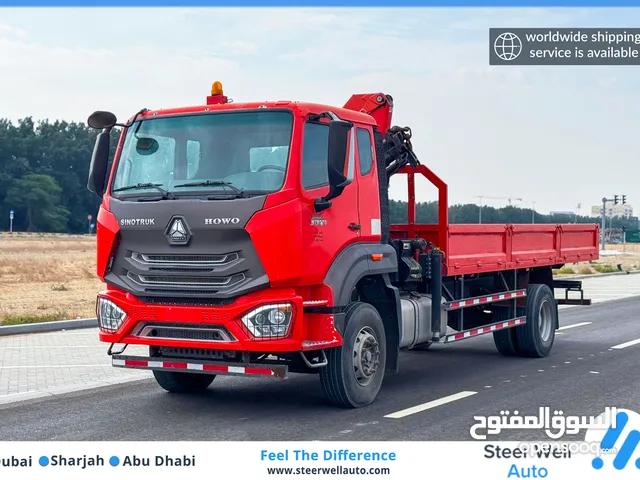 2021 Howo Sino Truk 6.8L - CN HTC - Pick Up with Crane - Diesel - Ready to Drive - Book Now!