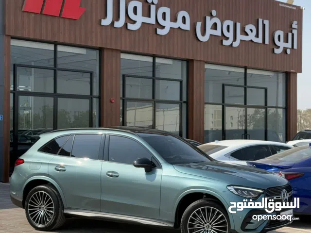 الوحيدة في السوق مرسيدس GLC300 AMG باللون الجديد المميز موديل 2025 ممشى شبه زيرو