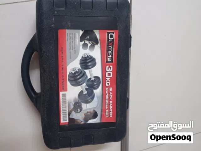 طقم دمبل قابل للتعديل مع بار و مع اوزان 30KG