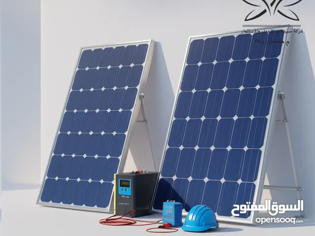 مقاولات طاقة شمسية كهرباء جبصين دهان