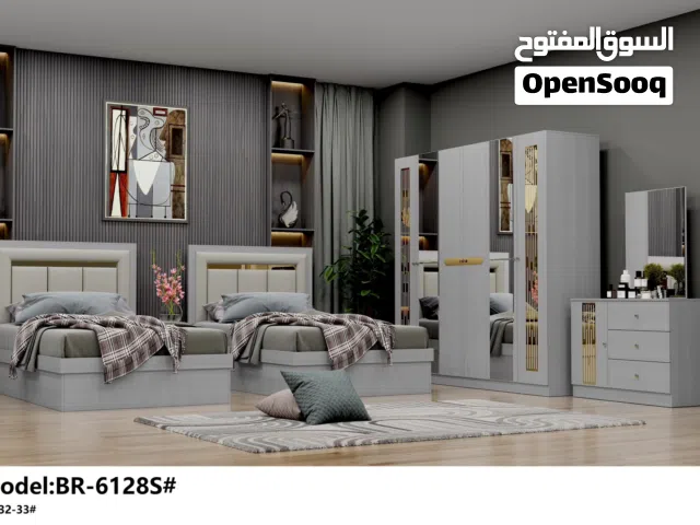 غرف نوم صيني 2 سرير شامل التركيب والدوشق الطبي مجاني