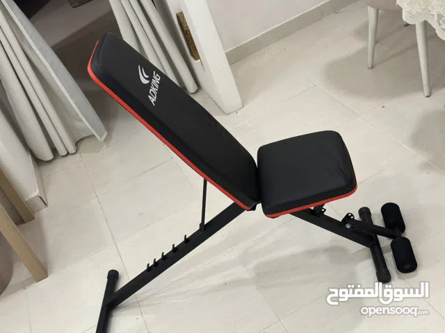 كرسي تمارين رياضية بحاله ممتازة جداا استعمال شهر فقط