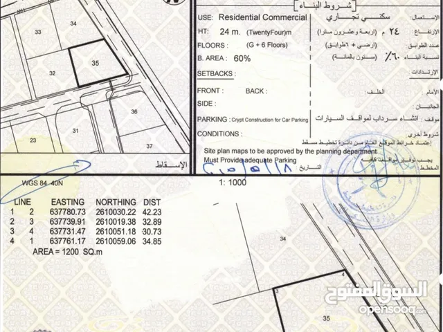Commercial Land for Sale in Muscat Azaiba