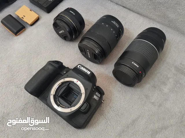 B Camera Canon 90D With kit lens For sale ///// كاميرا كانون 90 دي مع