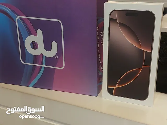 i phone 16 pro max 256gb desert titanium 5 g sealed pack