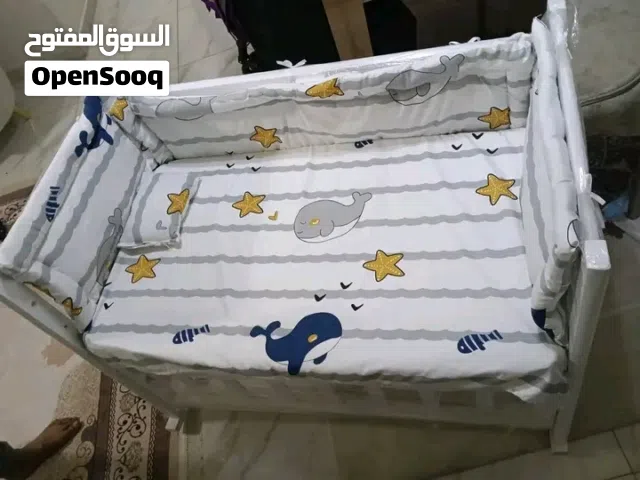 سرير بيبي خشب زان