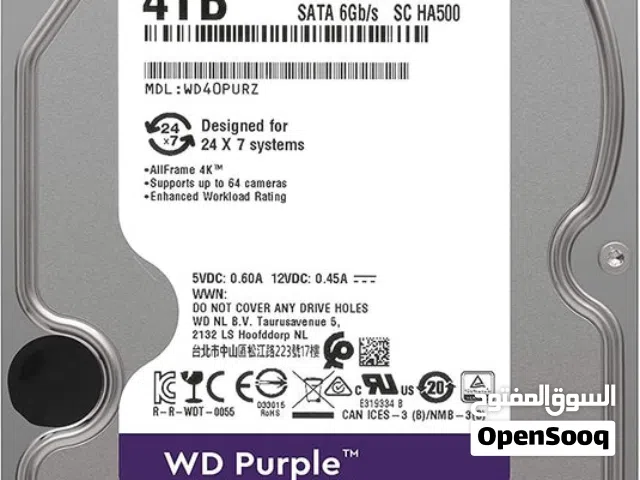 Wd 4 tera hdd