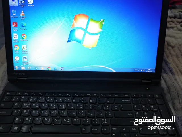 لابتوب لينوفو i5 جيل 4 حجم الشاسة 17 رام 8 هارد 256 نظيفة