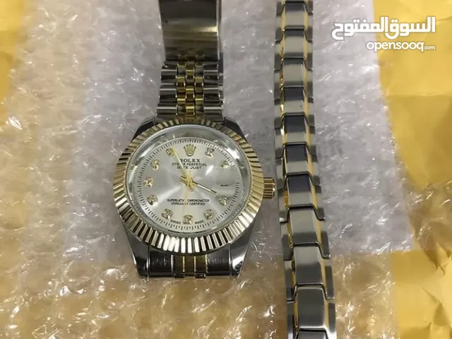 ساعات رولكس نسائية للبيع في السعودية - ساعات ذكية : ساعات الماس, ذهب , فضة