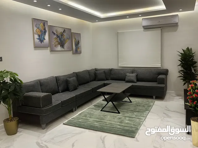 شقة مفروشة 3 غرف وصالة للإيجار شهري حي الروضة 3BHK Apt Monthly Pay