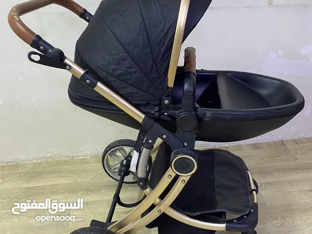 عربة اطفال مستعمل نضيف
