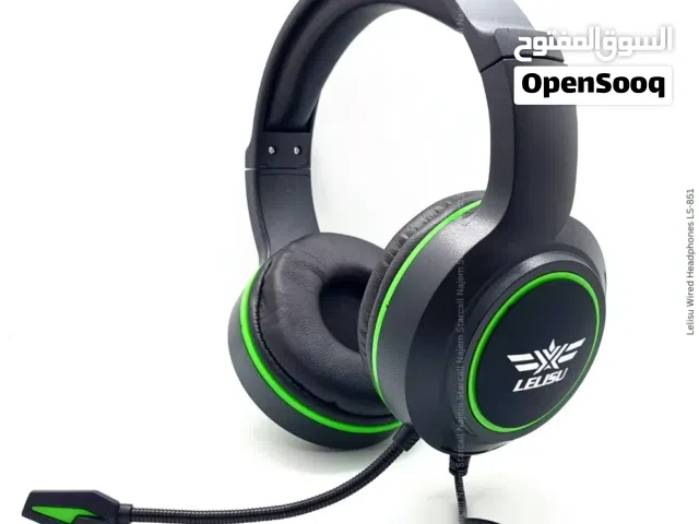 سماعات هيدسيت سلكي للكومبيوتر LELISU LS-851 STEREO SURROUND WIRED GAMING HEADSET