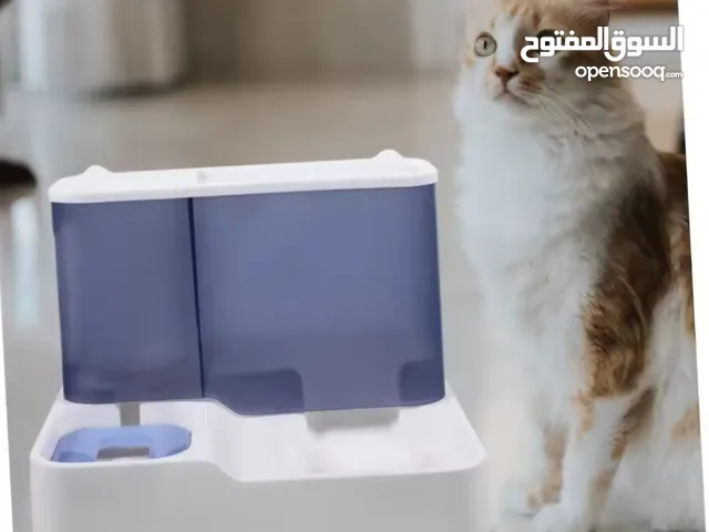 صحن اكل للقطط قاعد جديد