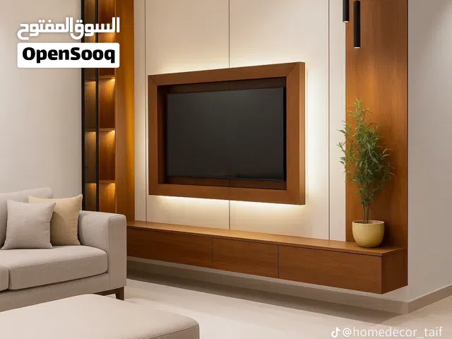 ديكورات جبسيه وبديل الرخام وشيبورد وبديل الخسب