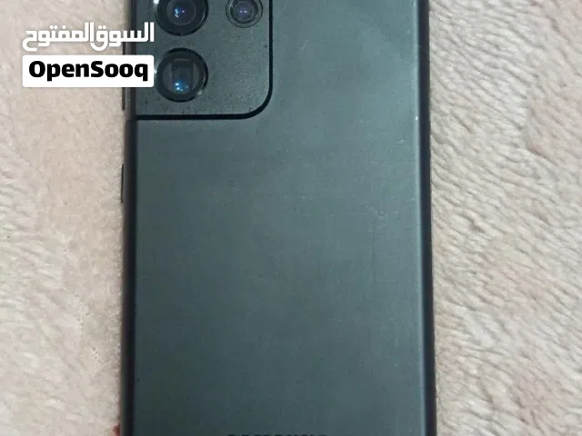 سامسونج s21 الترا للبيع لون اسود مستعمل 5G
