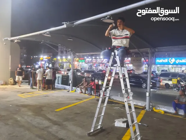 فني كهربائي وكميرات مراقبة تأسيس اسلاك كميرات المراقبة..