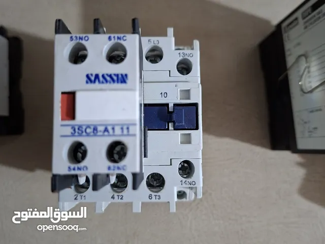 كونتكترات وقواطع وتابمرات مشكله للبيع