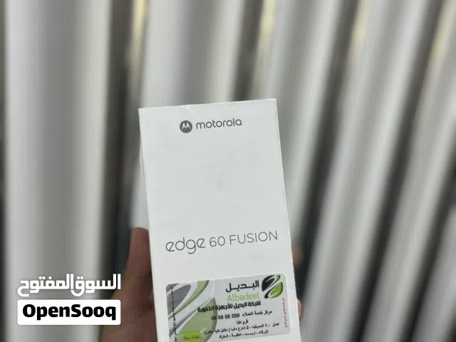 Moto edge 60 fusion 12RAM / 256GB 	 	  جديد مسكر بالكرتونة  كفالة الوكيل الرسمي وشركتنا 3 سنوات