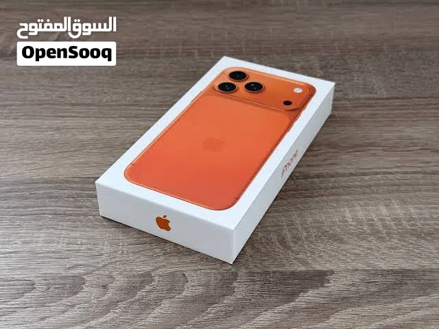 للبيع ايفون 17 برو ماكس 256 برتقالي