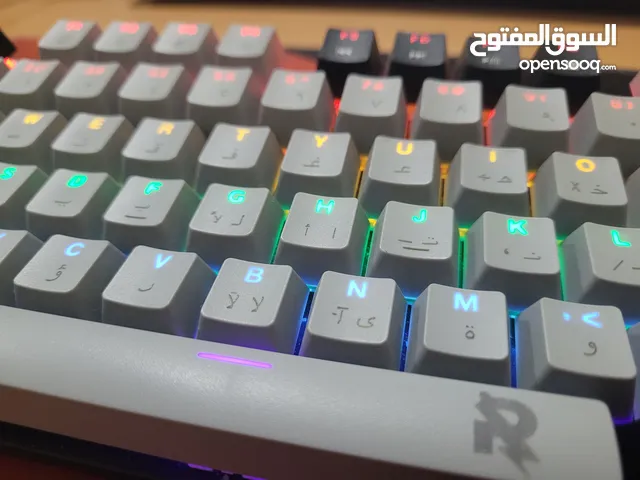 كيبورد ميكانيني جيمينج بحالة الجديد Mechanical gaming keyboard in new condition