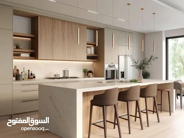 Modern Kitchen and dressing Design Built-in wardrobes with premium finishes.