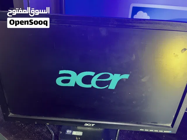شاشة acer قديمة مستعملة تقريبا 19 انش
