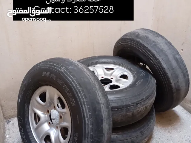 للبيع اربع رنقات ديازل مع بوالين