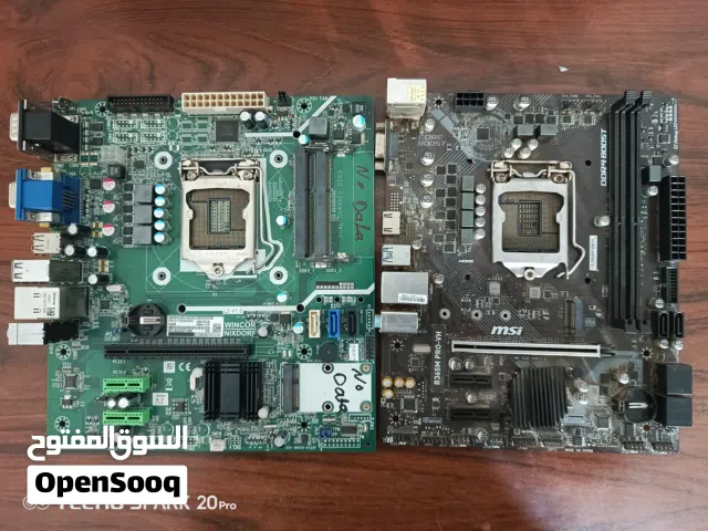 b365 msi pro vh بورد  جيل تاسع وثامن  وبورد جيل رابع  بورد جيل رابع ما بتعطي صورة فقط  بورد جيل تاسع