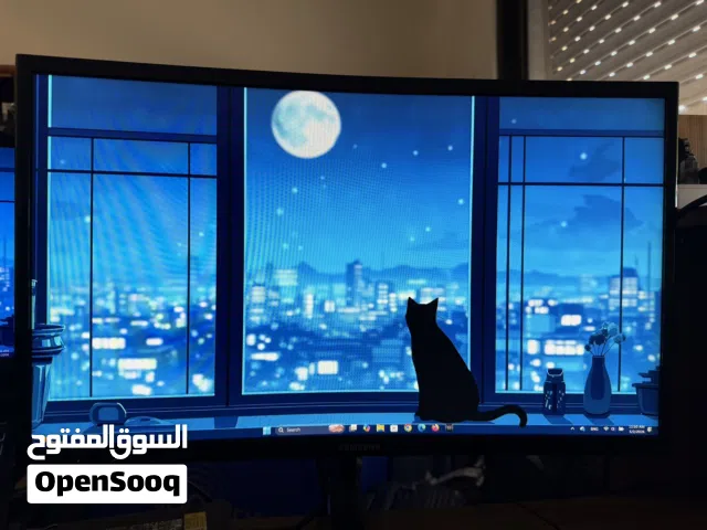 شاشة جيمنج سامسونج Samsung CRG5 24" Curved 144Hz - بحالة ممتازة