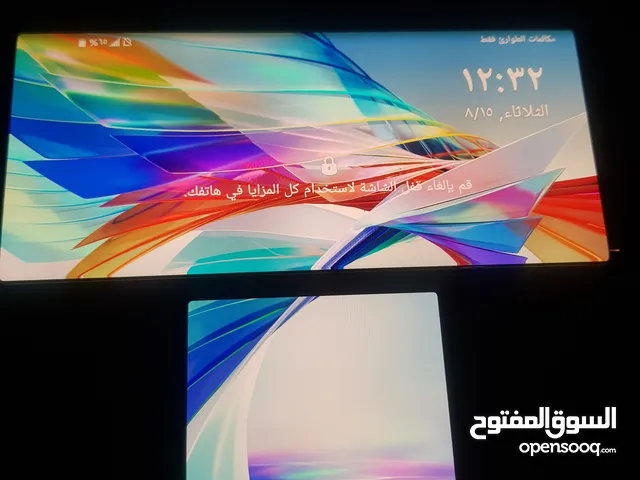 موبايل شاشتين lG wenG