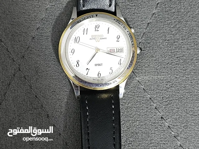 ساعة فنتج seiko spirit أصلية و نظيفة