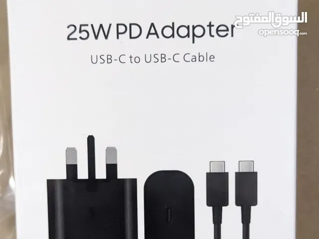 SAMSUNG AUTHENTIC 25W CHARGER WITH TYPE-C TO TYPE-C CABLE