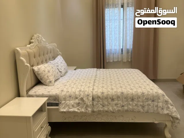 Bedroom white with mattressand mirror