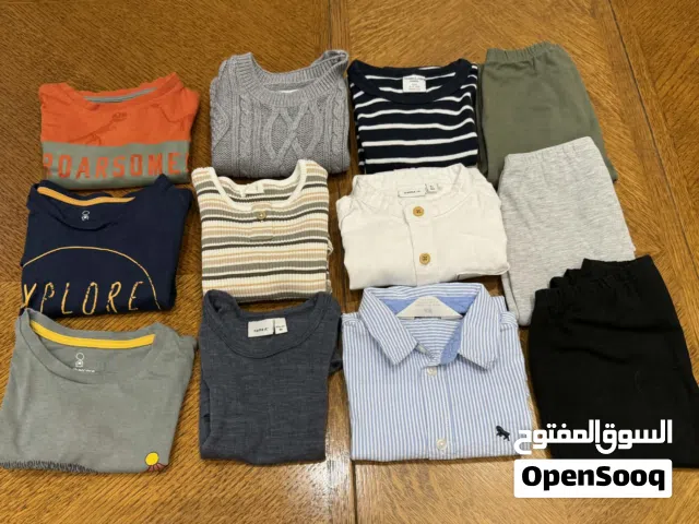 ملابس اطفال مستعمله بحالة جيده جدا للبيع الكل