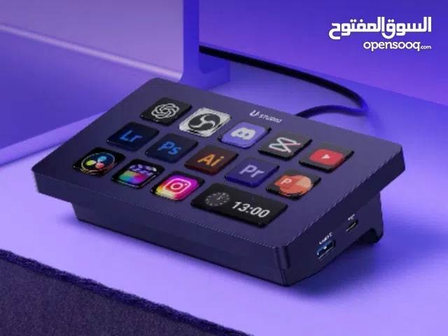 Ulanzi D200H Desktop Controller with Docking Station, Lcd Visual Content Control Console, Smart Ai