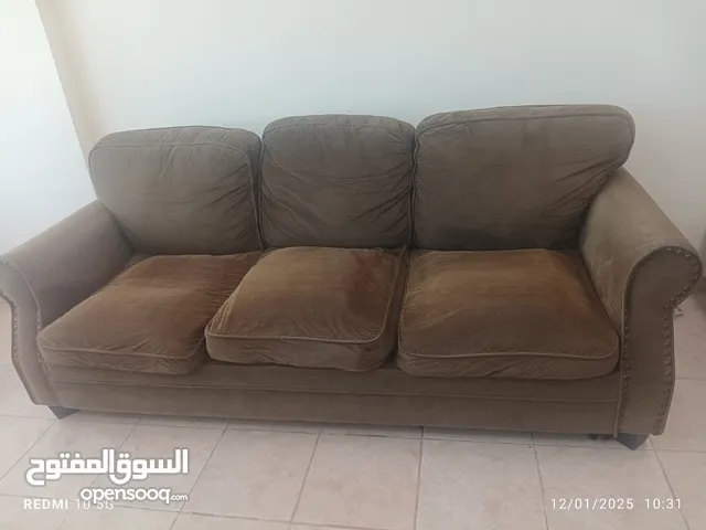 3- Seater Comfy Sofa (Pan Emirates) in good & clean fabric 2 years normal usage in good condition.