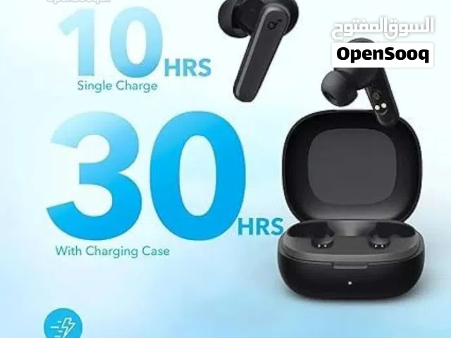 سماعات أذن لاسلكية R50i محرك 10mm وباس قوي وعمر 10 ساعات من Anker باس قوي: محرك 10mm يمنح صوتًا واضح